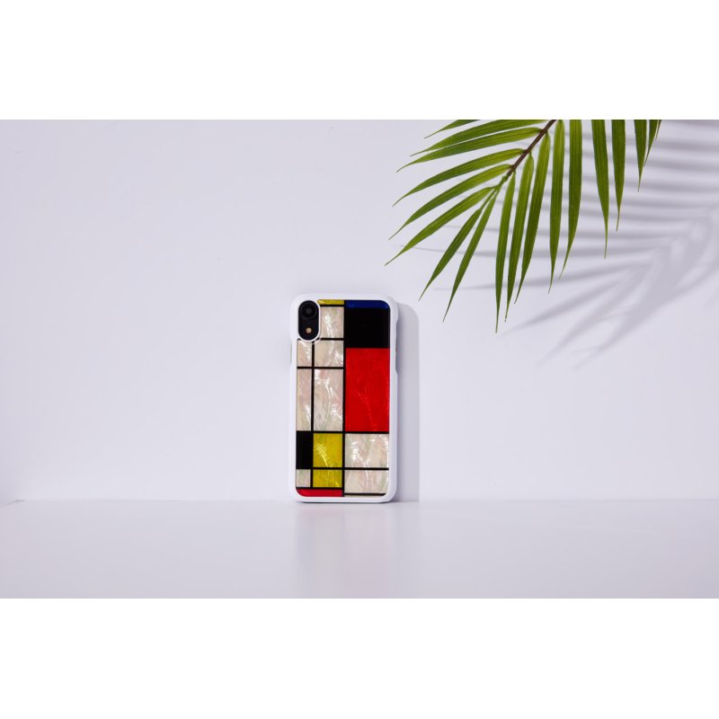 iKins SmartPhone case iPhone XR mondrian white