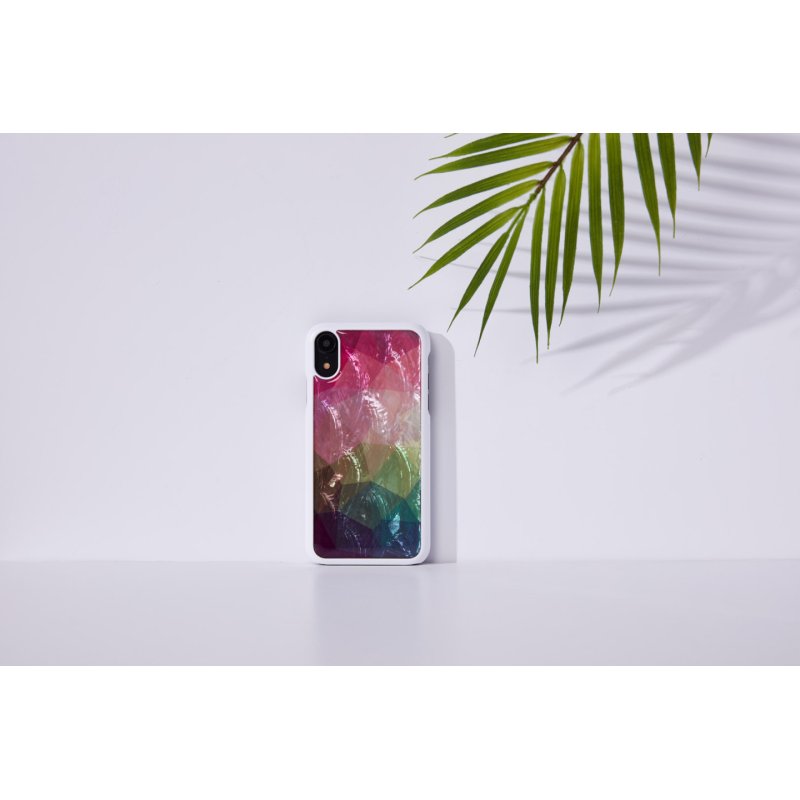 iKins SmartPhone case iPhone XR water flower white