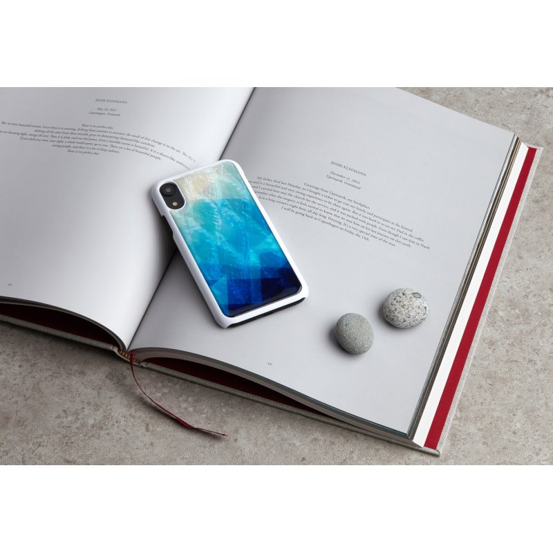 iKins SmartPhone case iPhone XR blue lake white