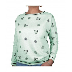 DISNEY - Sweat Crayon Mickey GIRL - Green (S)