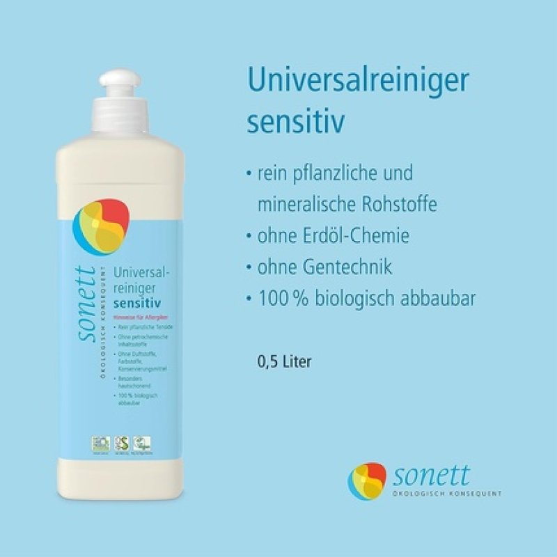 Sonett Sensitive Universal Cleaner 500ml