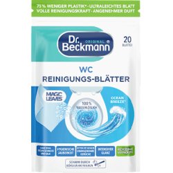 Dr Beckmann Ocean Breeze Toilet Cleaning Sheets 20 Count