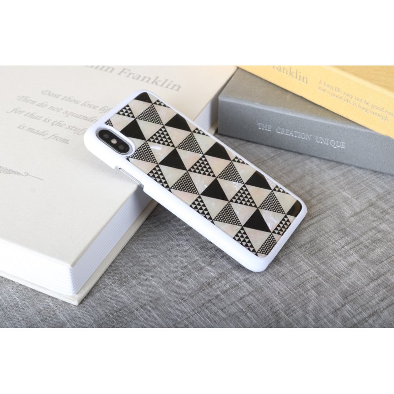 iKins SmartPhone case iPhone XS/S pyramid white