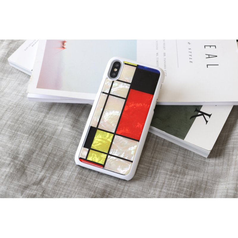 iKins SmartPhone case iPhone XS/S mondrian white