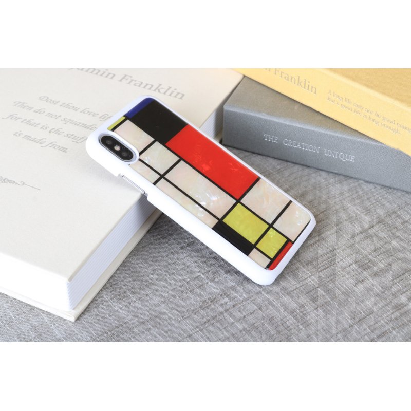 iKins SmartPhone case iPhone XS/S mondrian white