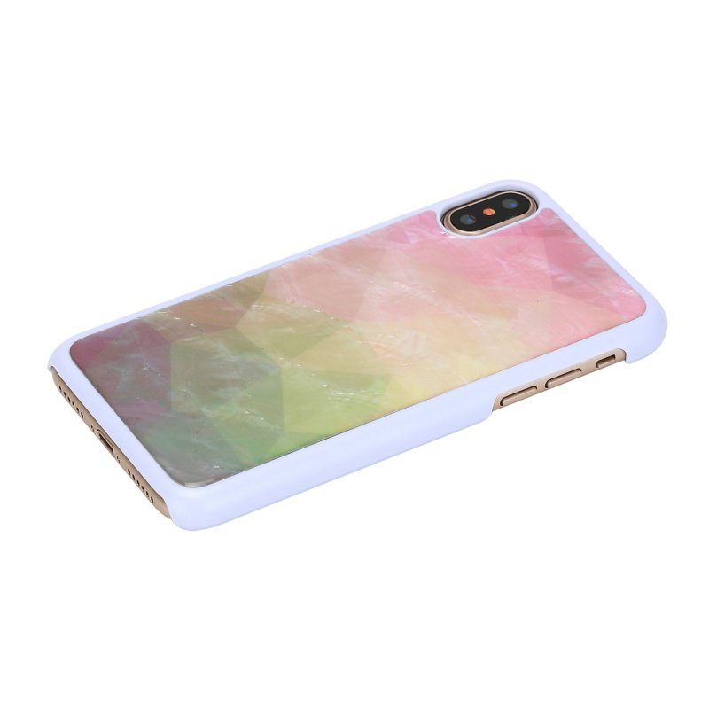iKins SmartPhone case iPhone XS/S water flower white