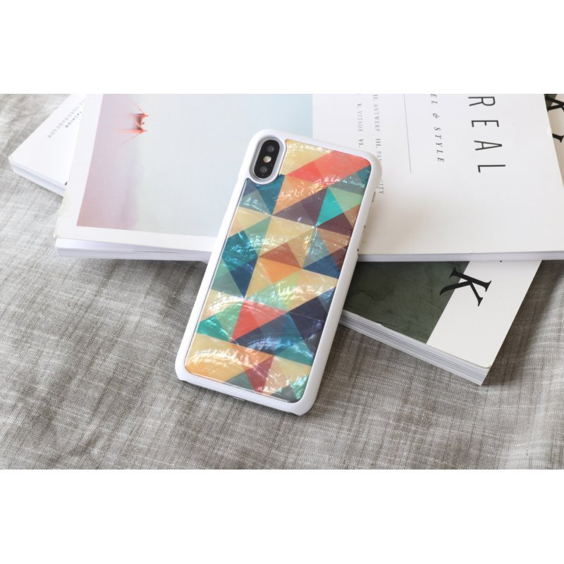iKins SmartPhone case iPhone XS/S mosaic white