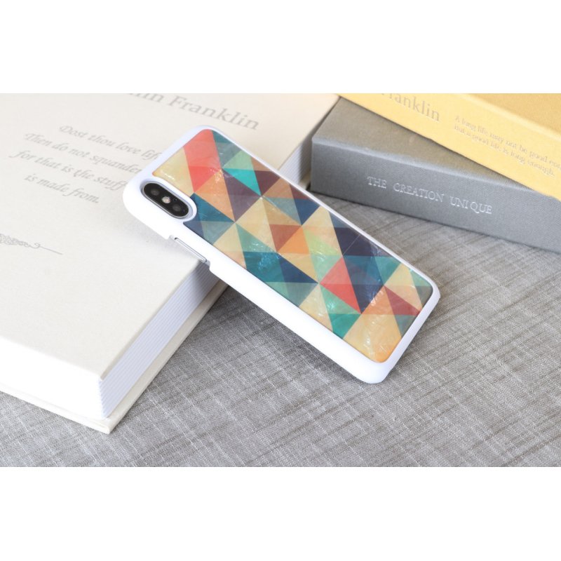 iKins SmartPhone case iPhone XS/S mosaic white
