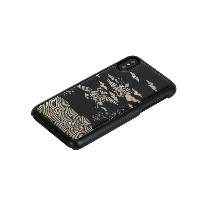 iKins SmartPhone case iPhone XS/S crane black