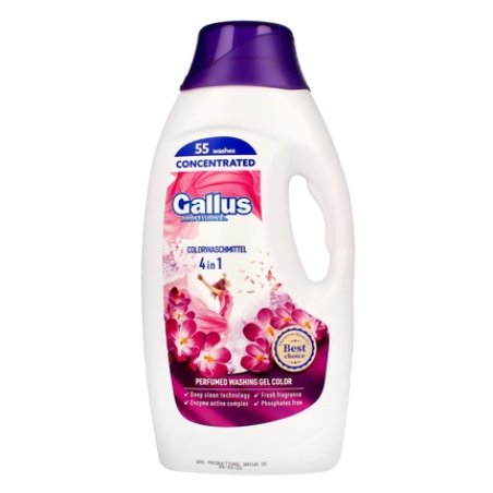 Chemia R Gallus Professional 4 In 1 Laundry Gel 55 Washes Color 198 L