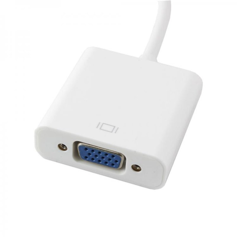 SBOX AD.HDMI-VGA+A video cable adapter HDMI Type A (Standard) VGA (D-Sub) + 3.5mm White