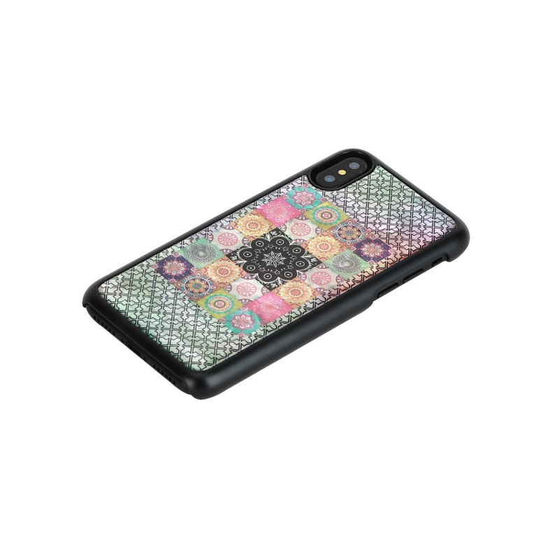 iKins SmartPhone case iPhone XS/S flower garden black