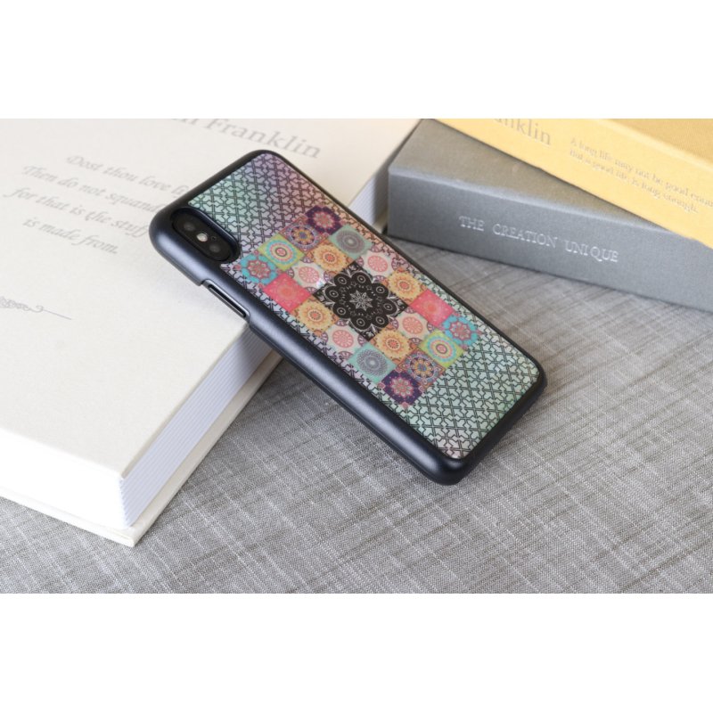 iKins SmartPhone case iPhone XS/S flower garden black