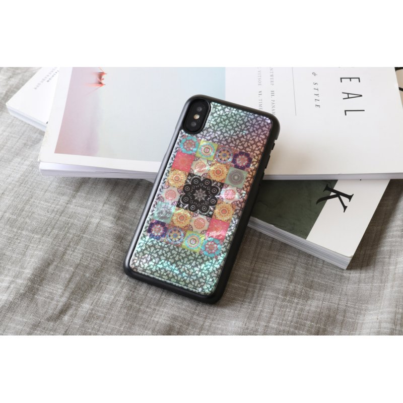 iKins SmartPhone case iPhone XS/S flower garden black