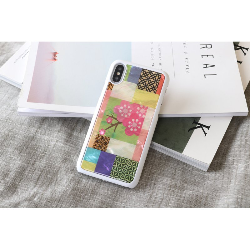 iKins SmartPhone case iPhone XS/S cherry blossom white