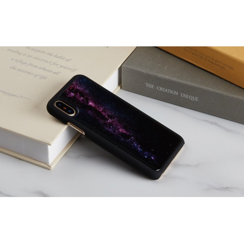 iKins SmartPhone case iPhone XS/S milky way black