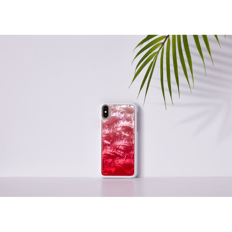 iKins SmartPhone case iPhone XS/S pink lake white