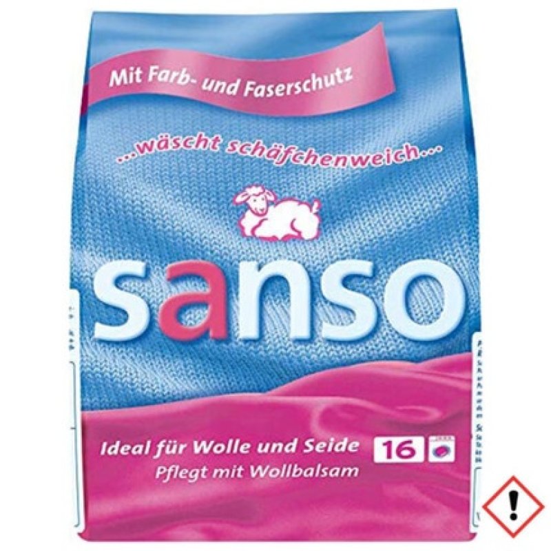 Sanso Wool Detergent Powder for Wool and Delicate Fabrics