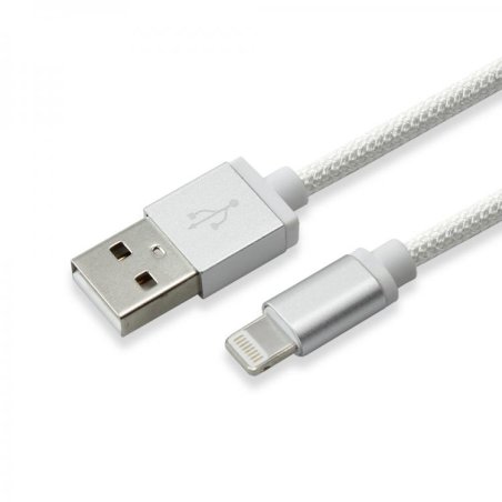 SBOX IPH7-S mobile phone cable Silver 1.5 m USB A Lightning