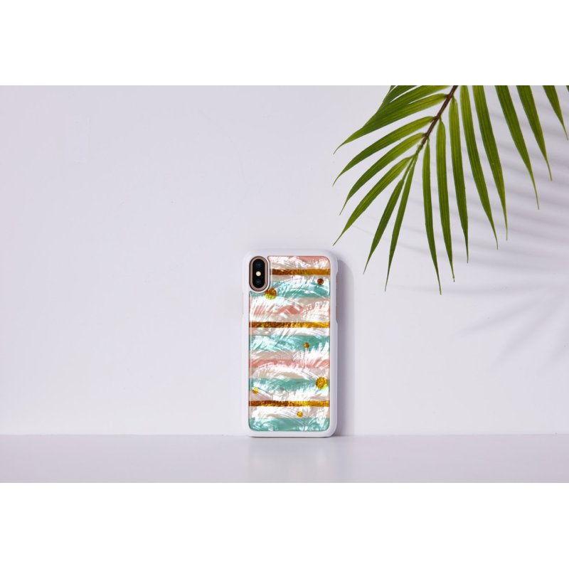 iKins SmartPhone case iPhone XS/S pop mint white