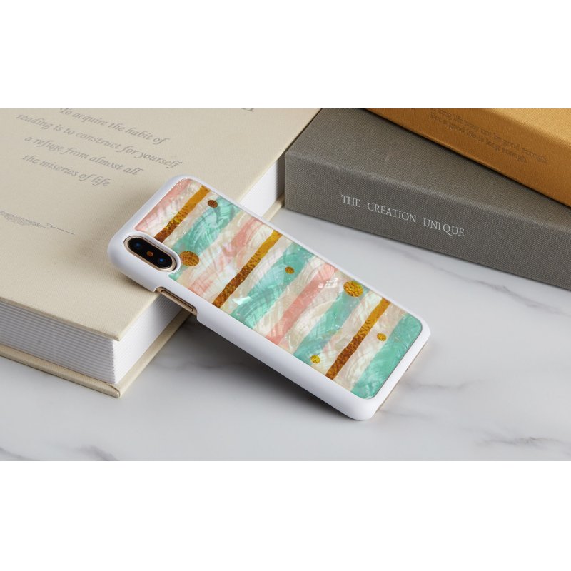 iKins SmartPhone case iPhone XS/S pop mint white