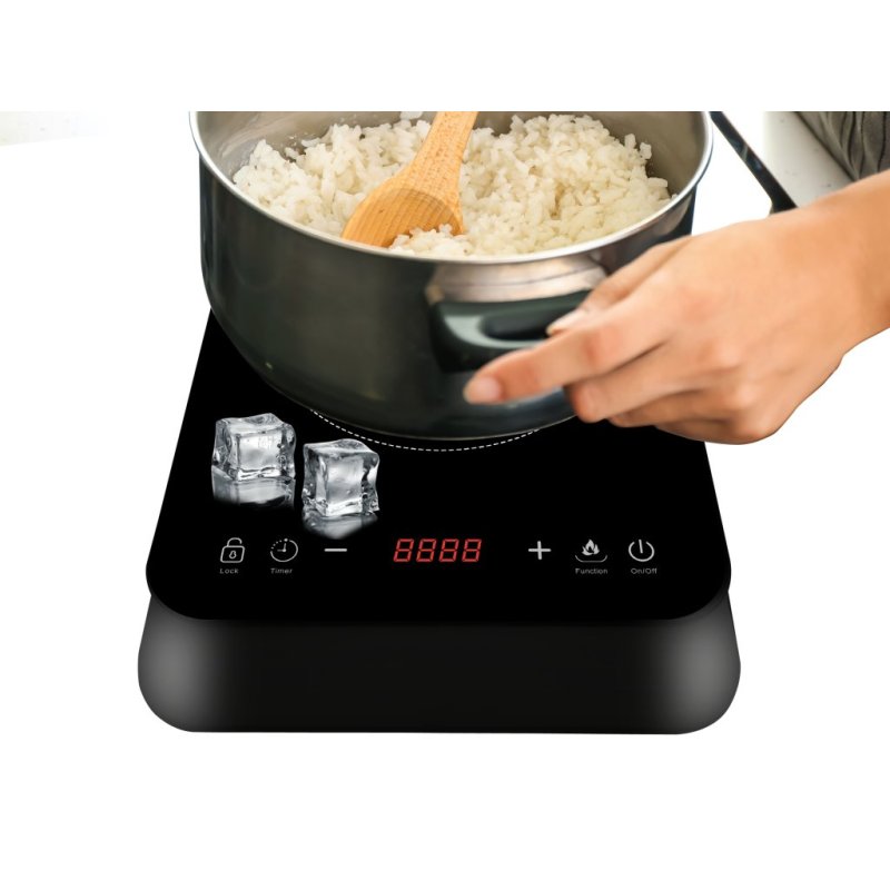 Beper BF.700 hob Black Countertop 29 cm Zone induction hob 1 zone(s)