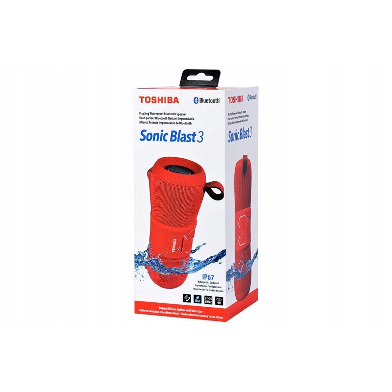 Toshiba Sonic Blast 3 TY-WSP200 red