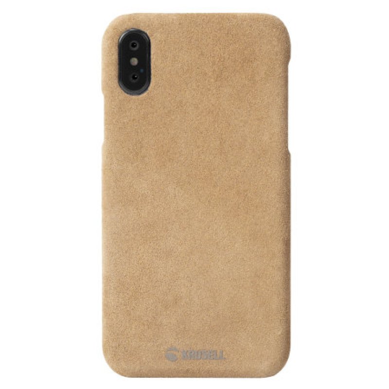Krusell Broby mobile phone case 14.7 cm (5.8") Cover Brown