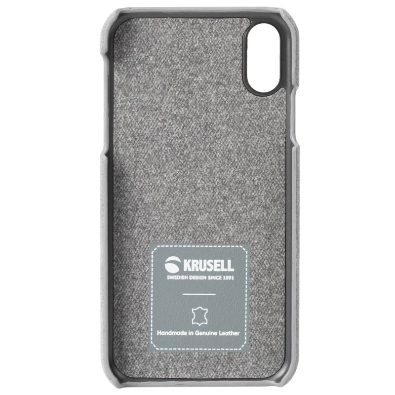 Krusell Broby mobile phone case 16.5 cm (6.5") Cover Grey