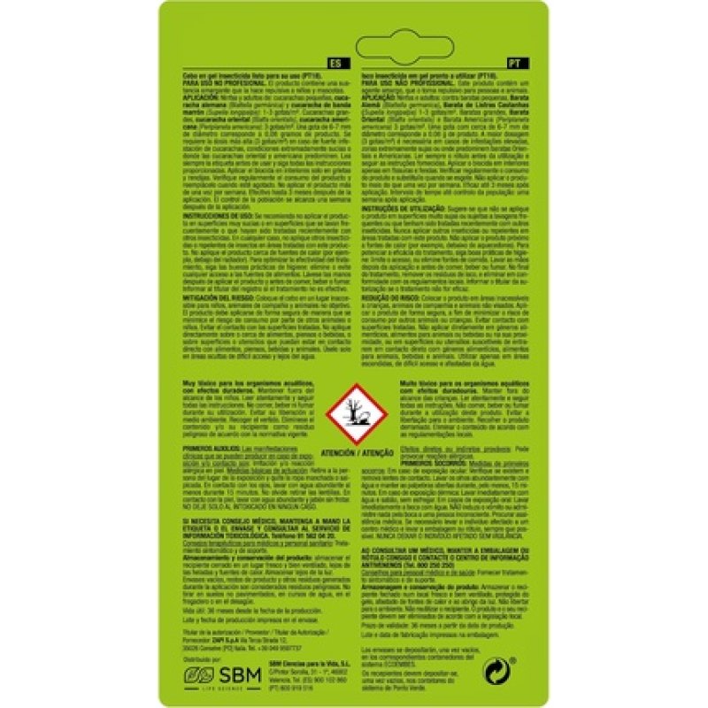 Protect Home Immediate Action Anticockroach Gel with 5g Syringe