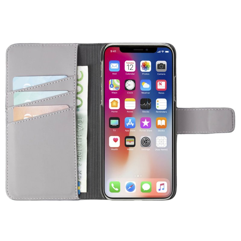 Krusell Loka mobile phone case 16.5 cm (6.5") Folio Grey