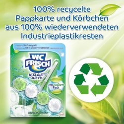 Wc Frisch Kraft Aktiv Pro Nature Mint And Eucalyptus Toilet Cleaner