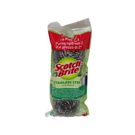 Scotchbrite Stainless Steel Scouring Pads Pack Of 3