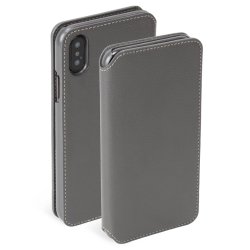 Krusell Pixbo 4 Card SlimWallet coque de protection pour téléphones portables 16,5 cm (6.5") Folio Gris