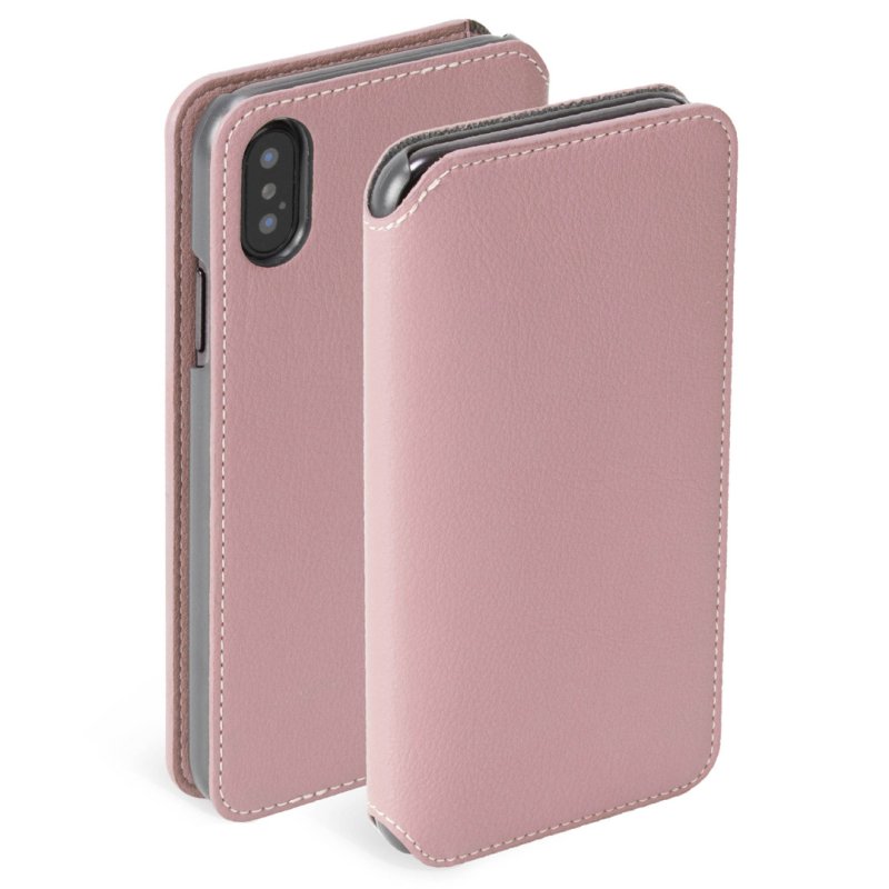 Krusell Pixbo 4 Card SlimWallet coque de protection pour téléphones portables 16,5 cm (6.5") Folio Rose