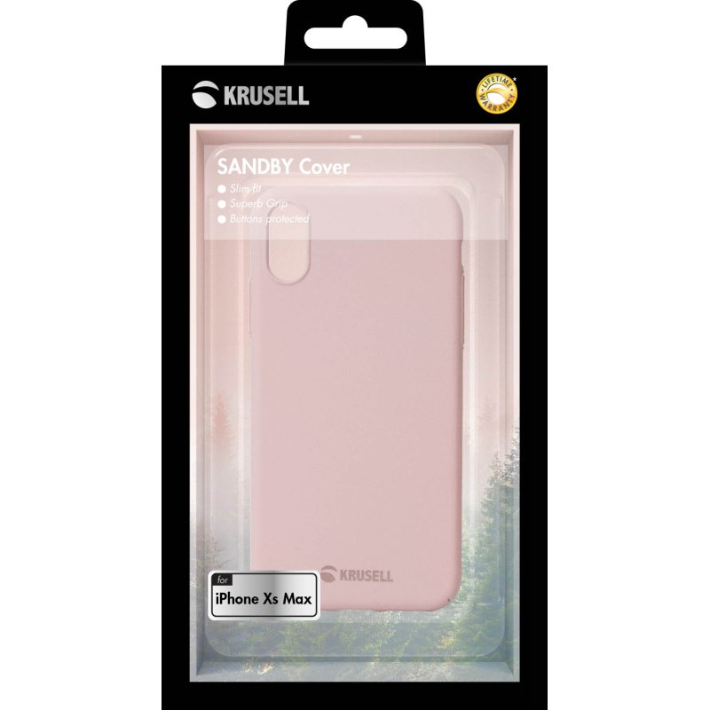Krusell Sandby coque de protection pour téléphones portables 16,5 cm (6.5") Housse Rose