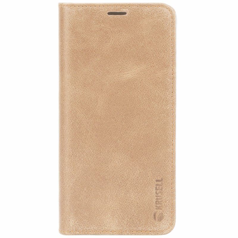 Krusell Sunne 2 mobile phone case 14 cm (5.5") Wallet case Beige