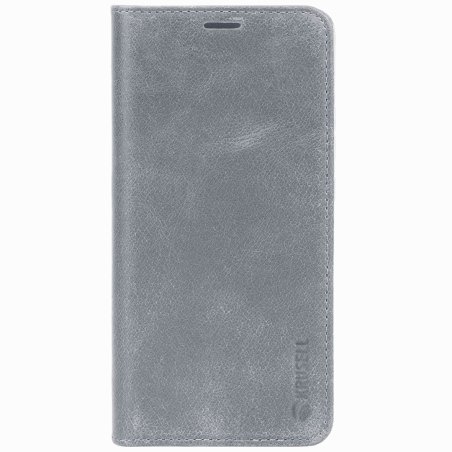Krusell Sunne 2 mobile phone case 14 cm (5.5") Wallet case Grey