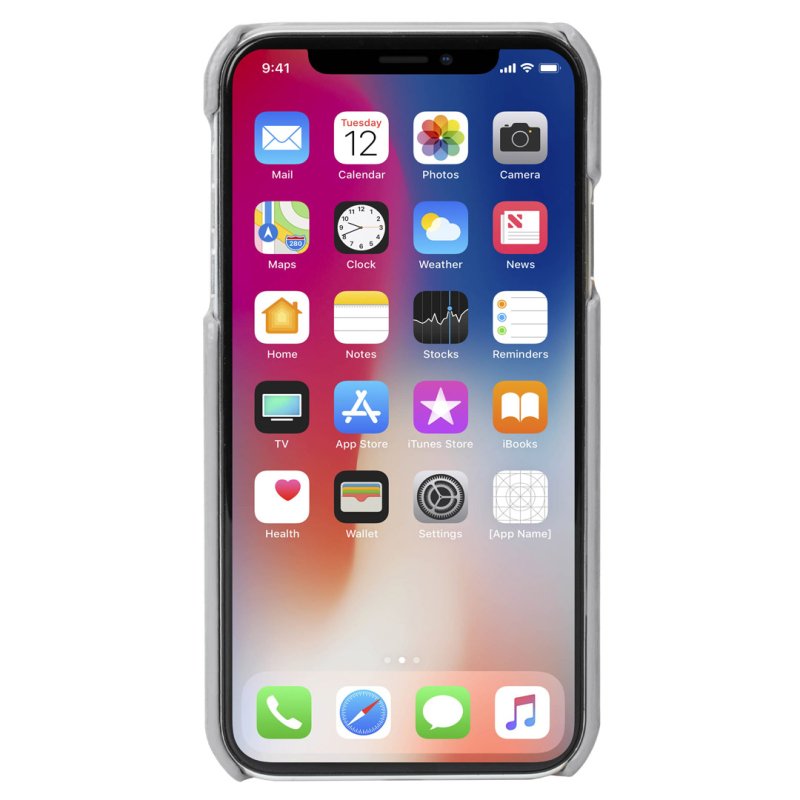 Krusell Sunne Cover Apple iPhone XS vintage grey