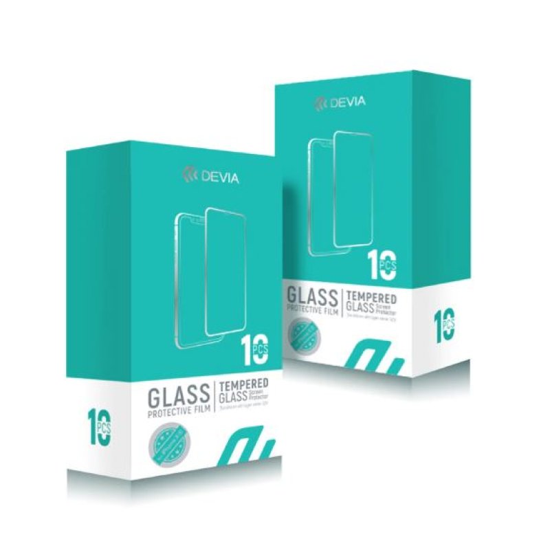 Devia Entire view tempered glass (10pcs/suit) iPhone XS Max (6.5) clear