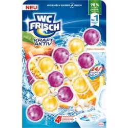 Toilet Fresh Power Active Scented Rinse Aid Fruit Magic 150g