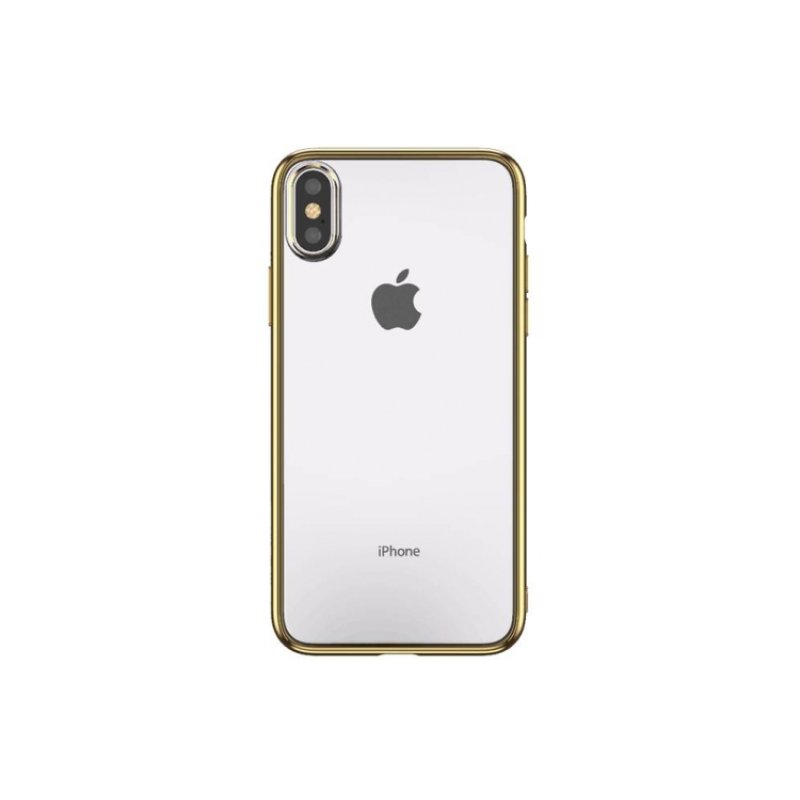 Devia Glitter soft case (TPU) iPhone XS/X(5.8) gold