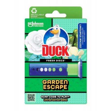 Duck Fresh Discs Garden Escape Coloring Gel Toilet Discs 36 Ml