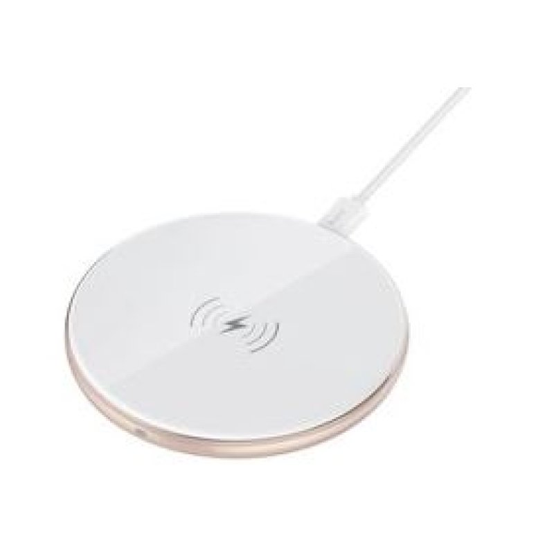 Devia Comet series ultra-slim wireless charger white