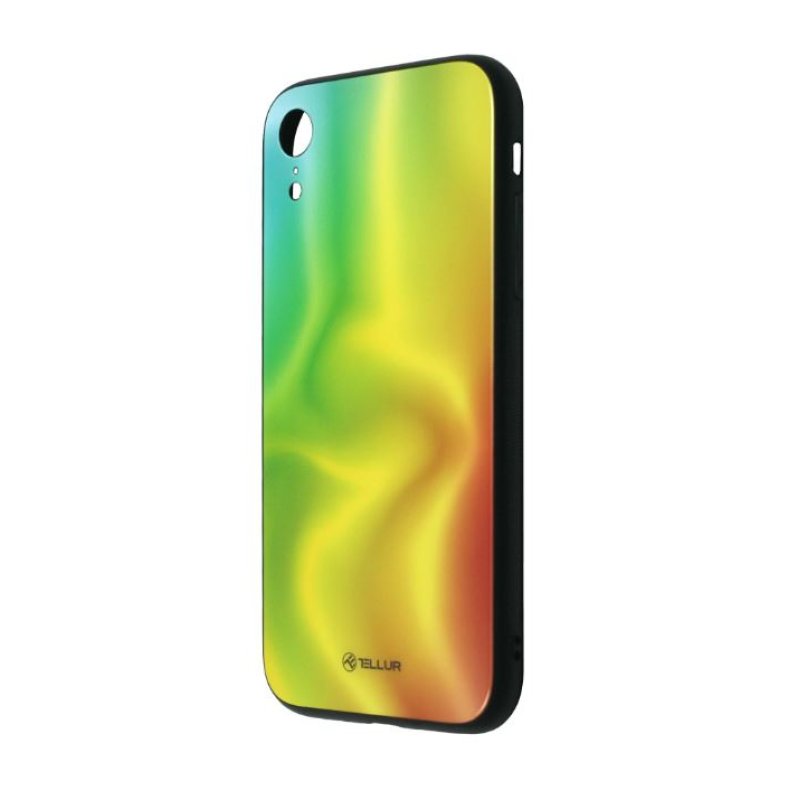 Tellur Cover Glass print for iPhone XR silk