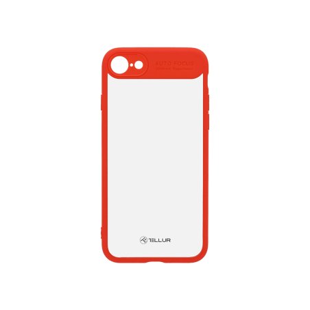 Tellur TLL121593 coque de protection pour téléphones portables 14 cm (5.5") Housse Rouge, Transparent
