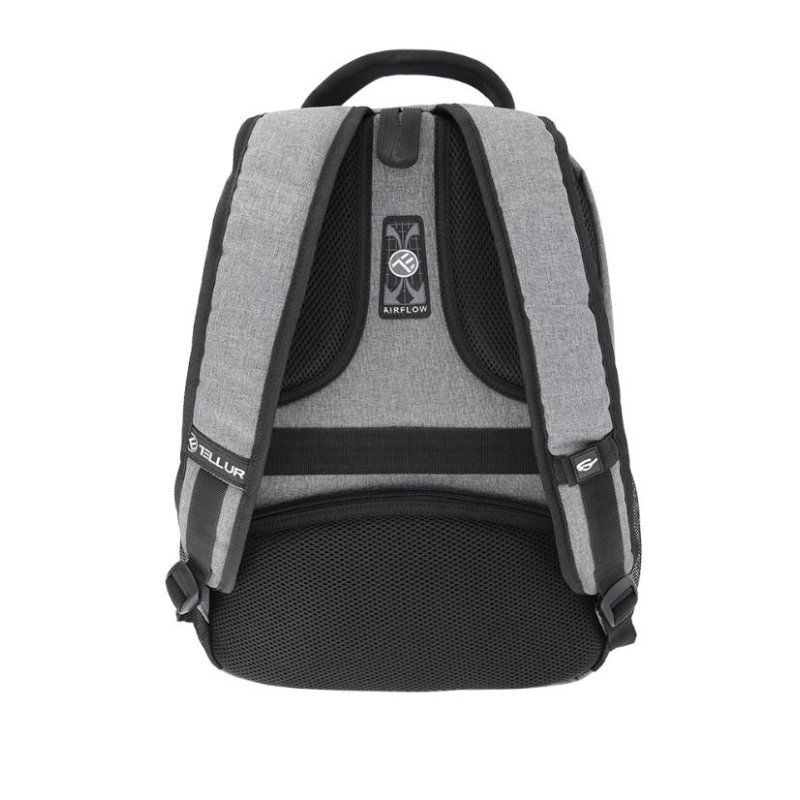 Tellur 15.6 Notebook Backpack Companion, USB port, Gray