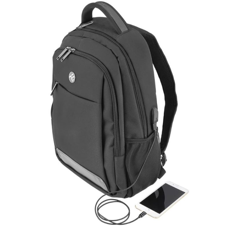 Tellur 15.6 Notebook Backpack Companion, USB port, black
