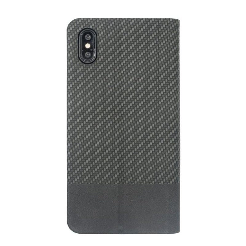 Tellur Book Case Carbon for iPhone XS black
