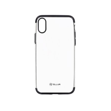 Tellur TLL121213 mobile phone case 14.7 cm (5.8") Cover Black, Transparent